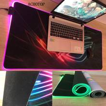 2020 NEW Fashion RGB Gaming Mouse Pad Large Computer Mouse Pad Gamer LED Backlight Keyboard Desk Mat 2024 - buy cheap