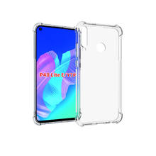 Huawei Y7p Case Airbags Buffer Full Protection Case for Huawei P40 lite E Case Clear Soft TPU Shockproof Back Cover 2024 - buy cheap