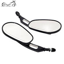 Black Motorcycle Aluminum Rearview Mirrors For Harley Road King Electra Street Glide FLHR FLHX Touring Heritage Softail Classic 2024 - buy cheap