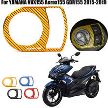 For YAMAHA NVX155 NVX 155 Aerox155 Aerox 155 GDR155 GDR 155 2015 2016 2017 2018 2019 Scooter Accessories CNC Seat Lock Cover Cap 2024 - buy cheap