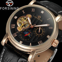 FORSINING Automatic Mechanical Men Wristwatch Military Sport Male Clock Top Brand Luxury Gold Classic Skeleton Man Watch 800 2024 - buy cheap