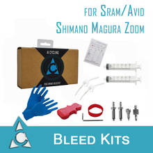 Kit de sangria de bicicleta, ferramenta de freio a disco hidráulico para shimano avid sram magura zoom, fórmula hayes nutt 2024 - compre barato