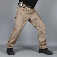 IX9-pantalones tácticos militares para hombre, ropa de combate, SWAT, informal, para excursionismo, impermeable 2024 - compra barato
