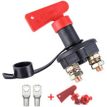 Interruptor de isolamento de bateria, parte da bateria do carro 12v/24v para emergência, interruptor desligado 2024 - compre barato