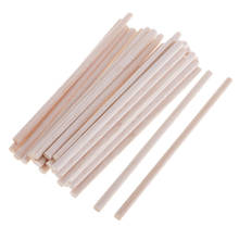 30 шт. 5 мм палочки деревянные булавки деревянные Ломтики для творческих поделок 2024 - купить недорого