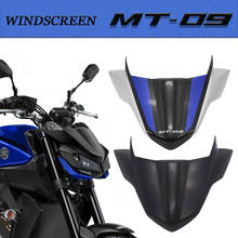 Motorcycle Accessories Front Windshield Windscreen Airflow Wind Deflector FOR YAMAHA MT-09 MT09 FZ09 mt09 2017-2020 2024 - buy cheap