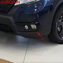 OUBOLUN For Honda Passport 2019 Front Foglight Head Fog Lamp Light Frame Moulding Cover Trim Moulding Exterior Accessories ABS 2024 - buy cheap