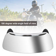 Motorcycles Rear View Mirror Blind Spot Mirrors 180 Degree Visible Wide Angle Side Rear Mirrors Blind Spot Snap Way For Parking
