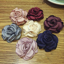 i-Remiel Korea Top Grade Cloth Art Camellia Flower Brooch for Women's Shirt Suit Coat Woman Clothing Fashionable Pin Accessories 2024 - buy cheap