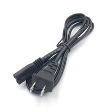 Cabos de alimentação nova ac adaptador de alimentação cabo conectores de cabo 2 pinos 2-prong 50cm eua plug dropshipping 2024 - compre barato