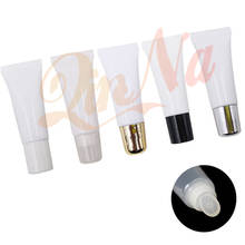 Container Lipstick Cosmetic Packaging 20g 15g 10g Liquid Squeeze Plastic Lipgloss Tube White Squeeze Tubes Lip Gloss tube 2024 - buy cheap