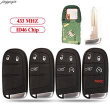 Jingyuqin Remote Control Car Key 433MHz ID46 PCF7953 Chip For Jeep Grand Cherokee 2013-2018 Original 2/3/4/5 Buttons Smart Fob 2024 - buy cheap
