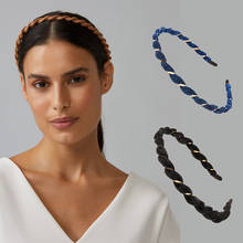 Обруч для волос Женский, из органзы, весенне-летний 2024 - купить недорого