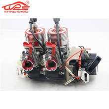 52cc or 58cc twin-cylinder gas Engine for rc boat toy parts 2024 - купить недорого