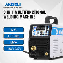 ANDELI MIG-270SE Portable Intelligent MIG Welder 110V/220V MIG Welding Machine MIG/LIFT TIG/MMA 3 IN 1 Multifunction Inverter 2024 - buy cheap