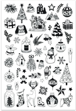 Christmas Transparent Clear Silicone Stamp/Seal for DIY scrapbooking/photo album Decorative clear stamp sheets A2112 2024 - buy cheap