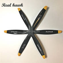 3 Blade 18x6/18x8/18x10 CCW or CW Black Wooden Propeller High Quality For Scale RC Gas Airplane Model RC parts 2024 - buy cheap