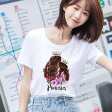 Super Mom Cotton T Shirt Women Mother Graphic Print Tees White T-shirt Mama Oversized TShirt Tops Summer Aesthetic 2024 - buy cheap