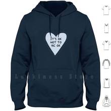 It's Ok Not To Be Ok Hoodies Long Sleeve Mental Health Okay De Stigmatize Stigma 2024 - buy cheap