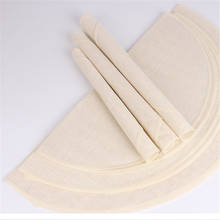 Vaporera redonda de bambú para el hogar, papel de vapor de algodón, almohadilla antiadherente para cajones, 10 unids/lote 2024 - compra barato