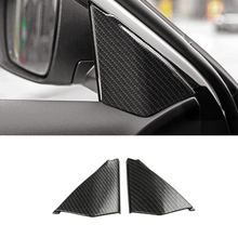 For Renault Koleos 2017 2018 Accessories Car interior A-pillar Speaker horn ring Cover Trim Car Styling ABS Carbon fibre 2pcs 2024 - buy cheap