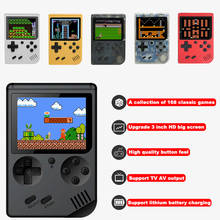 mini portable retro nostalgic 3.0 Inch handheld retromini boy video player pocket game console players Built-in 168 games 2024 - buy cheap