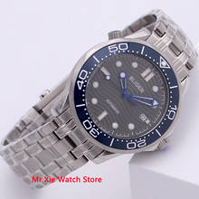 Bliger 41mm Men Watch Sterile Dial Sapphire Crystal Luminous Waterproof Calendar Automatic Mechanical Male Wristwatch 2024 - buy cheap