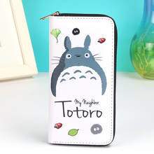 Women Wallets PU Leather Lady Handbags Cartoon Totoro Students Wallet Cards Holder Woman Clutch Hasp Coin Purse Girls Money Bags 2024 - buy cheap