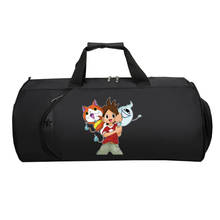 Men Travel Bag Large Capacity Duffle Handbag Shoe Pocket Weekend Travel Luggage Bag for anime Yo-kai Watch 2024 - buy cheap