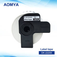 AOMYA 2 Rolls Label tape DK-44205 Label 62mm*30.48m Continuous Compatible for Brother Transferable rubber/paper 2024 - buy cheap