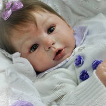 Наборы кукол-реборнов «сделай сам», силиконовая форма для куклы новорожденных, реальная модель ребенка 22 дюйма 2024 - купить недорого