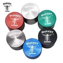 HORNET Metal Tobacco Herb Grinder With Pollen Catcher Tray 56MM 4 Piece Razor-Sharp Teeth Zinc Alloy Smoking Herb Grinders 2024 - buy cheap