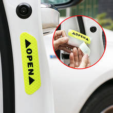 Светоотражающий предупредительный знак для автомобиля и велосипеда, наклейка для Skoda Octavia Fabia Rapid Superb Yeti Roomster 2024 - купить недорого