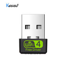 Receptor USB Wifi RTL 8188, adaptador WiFi para PC, 150Mbps, Dongle Ethernet, tarjeta de red inalámbrica, controlador gratuito, 2,4G 2024 - compra barato