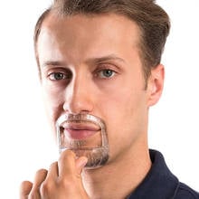 Новинка 5 шт. мужские усы формирователь Стайлинг шаблон Goatee направляющая для бороды Трафарет Инструмент для бритья SCI88 2024 - купить недорого