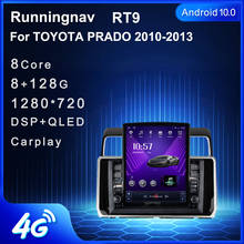 Radio Multimedia con GPS para coche, Radio con reproductor de vídeo, RDS, Android 9,7, 10,1 pulgadas, para TOYOTA PRADO 2010, 2011, 2012, Tesla 2024 - compra barato