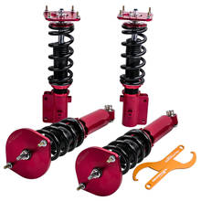Adjustable Coilover Shock Spring Struts Suspension for Mazda RX-7 RX7 FC3S CRC 1986-1991 Red 2024 - buy cheap