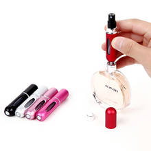 MUB - 5ml Portable Mini Refillable Perfume Bottle With Spray Scent Pump Empty Cosmetic Containers Spray Atomizer Bottle 2024 - buy cheap