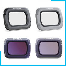 CYNOVA-Juego de filtros de Installa rápida para DJI Mavic Air 2, UV, CPL, NDPL, ND 4, 8, 16, 32, 64, filtro de cámara para Mavic air2, accesorios 2024 - compra barato
