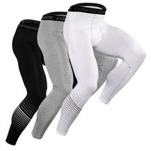 Mallas de compresión para hombre, pantalones deportivos para gimnasio, correr, trotar, Crossfit, entrenamiento, Yoga, ropa deportiva 2024 - compra barato