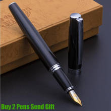 Caneta tinteiro de metal hero 382, caneta tinteiro para escrita e presente, de alta qualidade, para negócios, masculina 2024 - compre barato