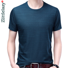 2021 novo casual manga curta t camisa dos homens tshirt verão roupas masculinas listrado camiseta streetwear moda camisetas 436 2024 - compre barato