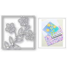 2021 New Square Frame Flowers Metal Cutting Dies For DIY Craft Making Decoration Greeting Card and Scrapbooking Album No Stamps 2024 - buy cheap