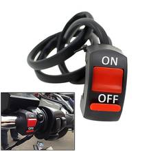 TOSPRA Universal Motorcycle Double Flash Light Handlebar Flameout Control Switch ON OFF Button For Moto Motor ATV Bike 1 Pc 22mm 2024 - buy cheap