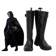 Star Cosplay Wars Last Jedi Poe Dameron Cosplay Boots Leather Shoes Halloween Carnival Party Shoes Custom Made European Size 2024 - buy cheap