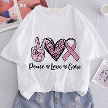 Peace Love Cute Graphic Print T-shirt Women Harajuku Aesthetic White Tops Tshirt Tee 2021 New Summer Fashion Y2k Female T Shirt 2024 - buy cheap