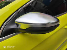 Автомобильные аксессуары для V W Passat B7 Sagitar Scirocco Beetle Bora Ctrek CC EOS Крышка для зеркала s крышка бокового зеркала заднего вида для B7 2024 - купить недорого