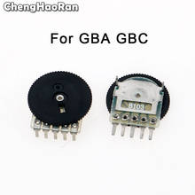 Chenghaoran kit de interruptor de volume para gameboy gba gbc, 5 peças, placa mãe, potenciômetro 2024 - compre barato