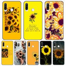 Soft Phone Case Silicone For Huawei P30 Lite Pro P20 Lite 2019 Sunflower Back Cover For Huawei P Smart Z P Smart Plus 2019 Case 2024 - buy cheap