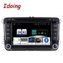 Idoing 7"2din Car Android Radio Player For Touran Passat B6 PX6 4G+64G IPS screen GPS Navigation Multimedia Bluetooth Head Unit 2024 - buy cheap